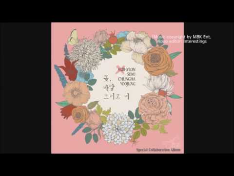 꽃, 바람 그리고 너 를 3키 내려보았다