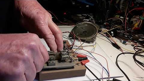 KEYER PER CW   PROVA DI MANIPOLAZIONE