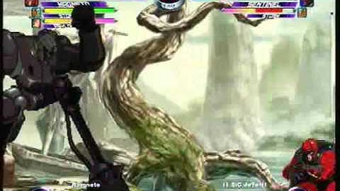 MvC2 Online (360): Brett (MSP) vs Sic Jota (Matrix) 4 .:3.1.10:.