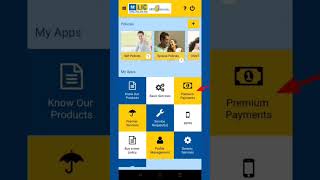 How to pay LIC from phone | How to use LIC application #shorts #ytshorts screenshot 2