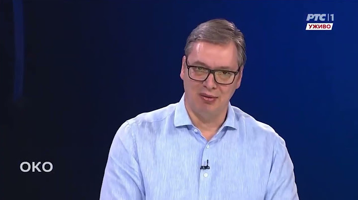 Vučić RTS Oko Odjavio Emisiju 20250610