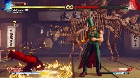 STREET FIGHTER 5 G V- Trigger 2 Combo Set play