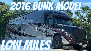 2016 Renegade XL Super C Motorhome with BUNKS & LOW MILES