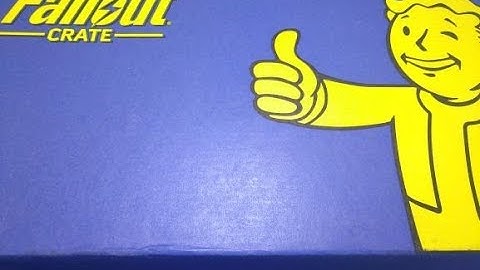 Fallout Crate #5 unboxing (LOOTCRATE) RobCo September 2018