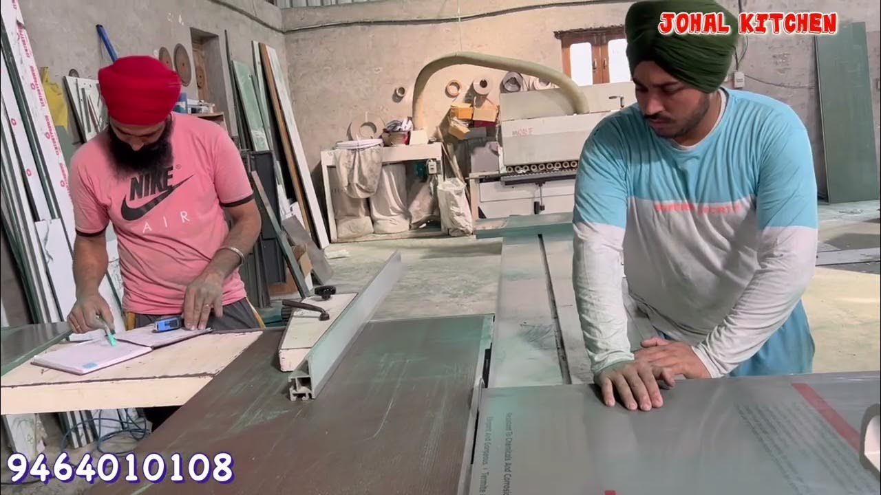 how to modular kitchen manufacturing in factory . best modular kitchen factory in punjab . YouTube