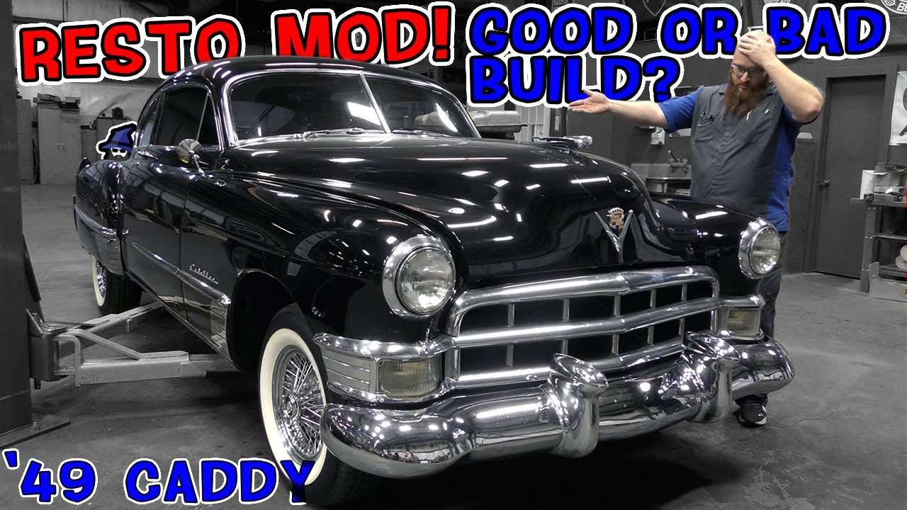 Good or Bad Resto Mod on 1949 Caddy? CAR WIZARD shows just what went into this build HOOVIE just got
