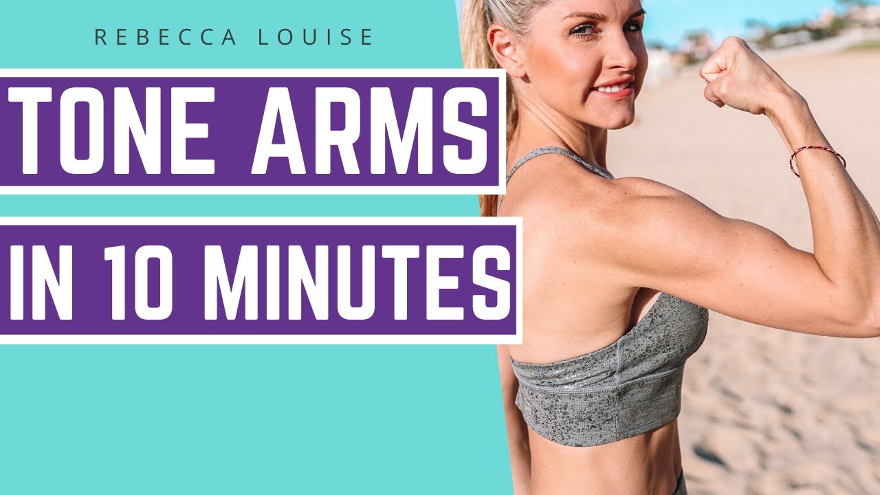 10 Min Tone Your Arms Workout No Equipment Quick Intense Youtube