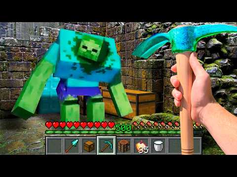 Minecraft Real Life POV ZOMBIE APOCALYPSE FIGHT in Realistic Minecraft Animation