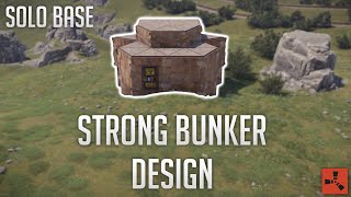 THE STRONGEST Bunker Base: Rust Base Design