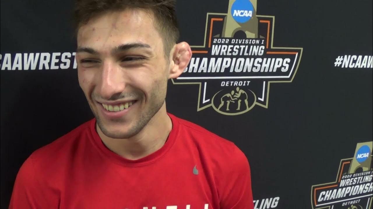 Vito Arujau (Cornell), 3rd at 125 lbs. 2022 NCAA Championships YouTube