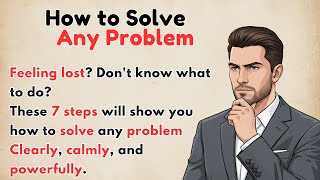 How to Solve Any Problems in Life | Graded Reader | Improve Your English Skills Every Day ✅
