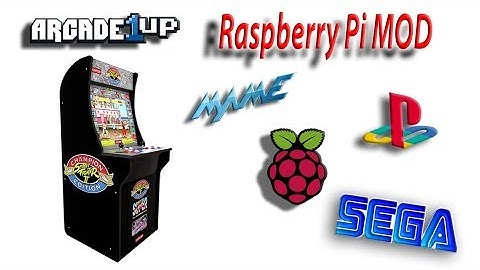 Ultieme Raspberry Pi MOD voor Arcade1up Arcade Kasten !!