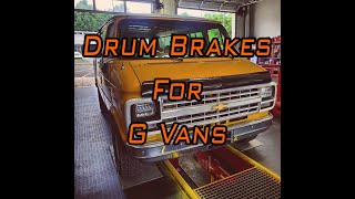 How to Assemble GM 11' Drum Brakes  1990 Chevy G20 Sportvan