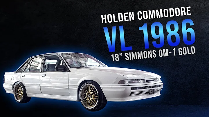 Car of the week: Holden VL 1986 fitted with 18" Gold Simmons OM-1 Wheels & Pirelli Powergy Tyres