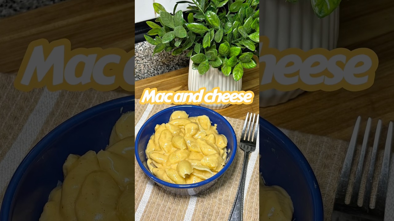 Receta fácil Macarrones con Queso en 10 minutos! #macandcheese #easyrecipe #recetasfaciles #fyp
