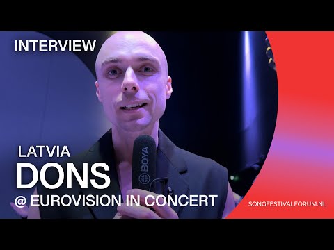 Dons - Hollow (INTERVIEW) | Eurovision in Concert 2024