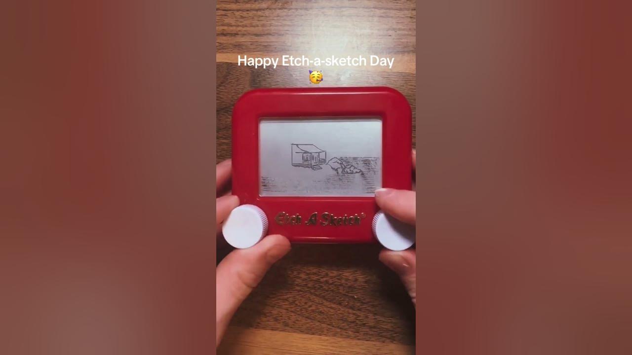 EtchaSketch Day is in fact a real thing YouTube