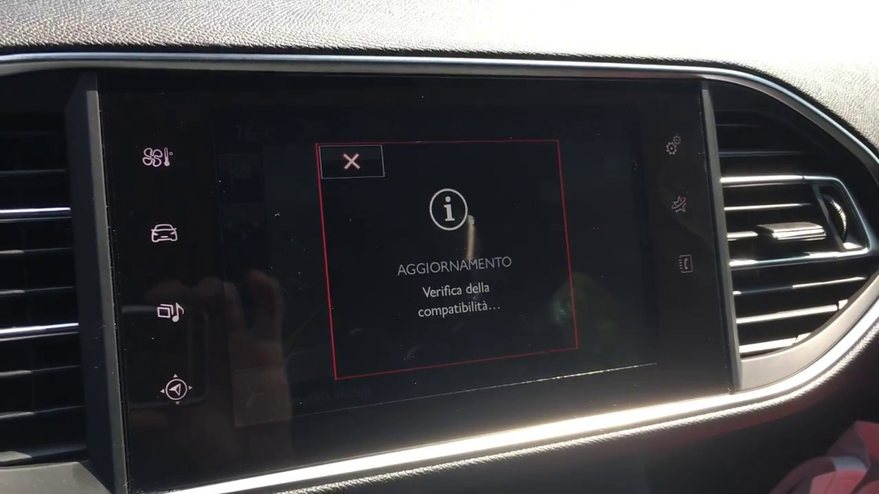 AGGIORNAMENTO NAVIGATORE PEUGEOT 308 SCARICARE