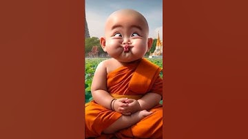 Choti jije zindagi 🥰🥰👍 has ke ji mage nare khul ke ji mage 🤯🤯#cute #littlemonk #littlebaby #cutemonk