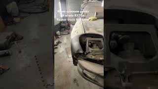 When Someone Paints An Rx7 Fd In Truck Bed Liner Mms To The Rescue