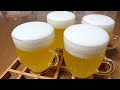 【父の日やお子様にも】ぷるっぷるのなんちゃって生ビールゼリーの作り方 How to make non-alcoholic beer jelly