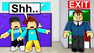 Ditching Brookhaven School.. (Roblox)