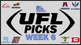 UFL Picks Week 6 | 2024