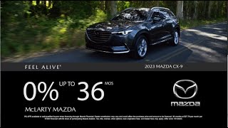 Better Deals are here at McLarty Mazda - 0% financing for 36 months