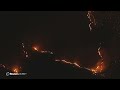 米カリフォルニア州南部で山火事、830ヘクタール延焼　消防車40台