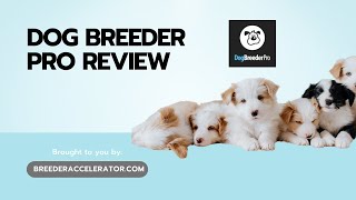 DOG BREEDER PRO REVIEW | BREEDER'S SOFTWARE
