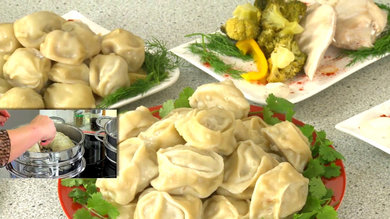 EXPRESS-SHOP.TV  -  Мантоварка – Bio-Dampfkochtopf-Set