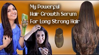 My Powerful Hair Growth Serum For Thick & Long Hair  - Ghazal Siddique
