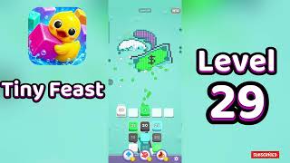 Tiny Feast Level 29 Walkthrough | Satisfying Gameplay | MiniBoss