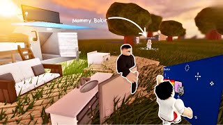 Seru Banget Keluarga Bokir Membangun Toilet Di Luar Bunker   Dangerous Night Roblox Indonesia
