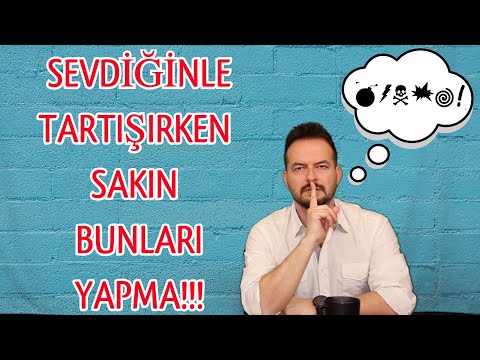 Video: Tartışılırken Ne Yapmalı