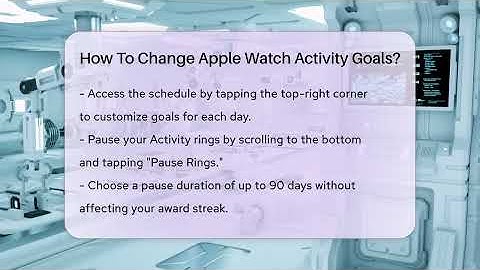 How To Change Apple Watch Activity Goals? - Talking Tech Trends