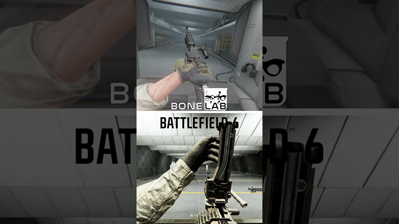 Battlefield 6 (Beta) Weapon Reloads in Bonelab (