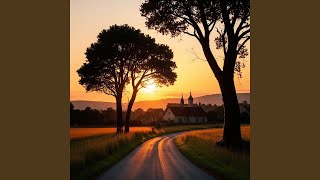 Radiant Echoes Beneath Evening Mist