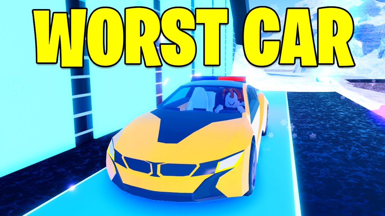 BMW i8 Is The Worst Car? Roblox Jailbreak Winter Update - YouTube