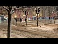 Stockholm Walks: Hamngatan to Grevturegatan after heavy snow