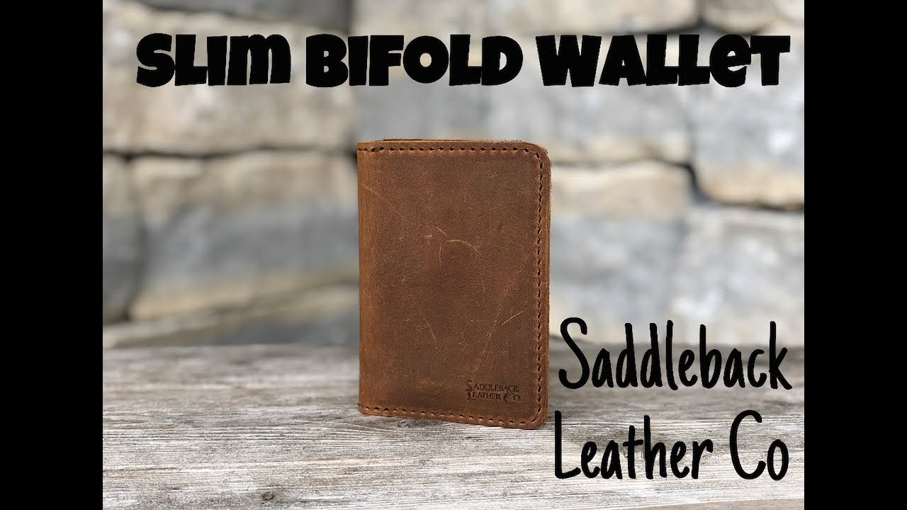 The Best Slim Leather Wallet, Saddleback Leather Co. Slim Bifold