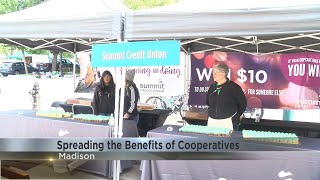 Summit credit union invited people to celebrate cooperatives and community with them.