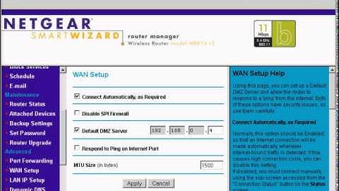 How to open ports (port forwarding) and/or enable DeMilitarized Zone (DMZ) on your router