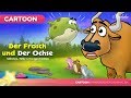 Der Frosch und der Ochse Märchen für Kinder 🐸 & 🐮 | Gutenachtgeschichte für kinder