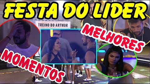 O que aconteceu na festa do BBB ontem?