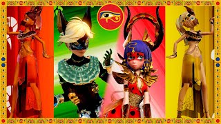 [Miraculous Ladybug] Egyptian transformations - Anubis , Bastet , Ra , Khepri screenshot 4