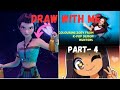 Drawing Zoey from k-pop demon hunters part-4