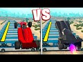 QUALE VEICOLO SALTA DI PIÙ? FERRARI VS VIGILANTE! - Gta 5