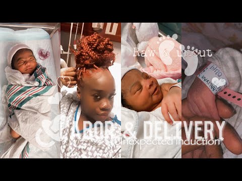 Labor & Delivery vlog: First time mom | Induction at 39 weeks | *Raw & Uncut*