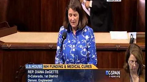 DeGette Calls on House of Representative to Pass 21st Century Cures